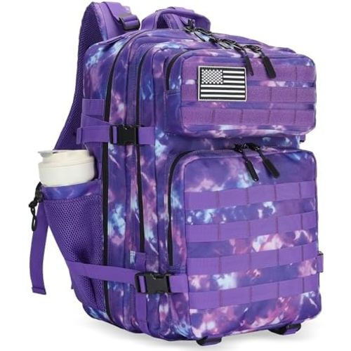 45L Military Tactical Backpack Hiking Backpacks Tactical Gear Camo Back Pack Army Molle Bag Rucksack Fitness Daypack