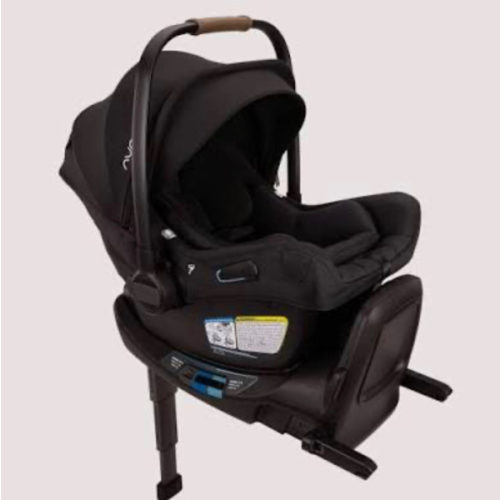 Nuna PIPA Aire RX Infant Car Seat with RELX base  - Caviar/Chocolate