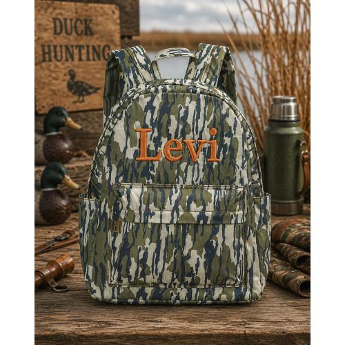 Personalized Embroidered Camo Backpack for Boys, Monogrammed Full Size Kids Backpack, Back to School, Backpack with Matching Lunchbox