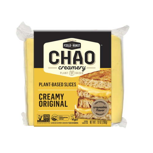 Field Roast Refrigerated Chao Creamy Dairy Free Original Slices, 7 oz Plastic