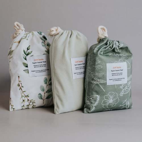 Bassinet Fitted Sheet - 3 Pack Bundle