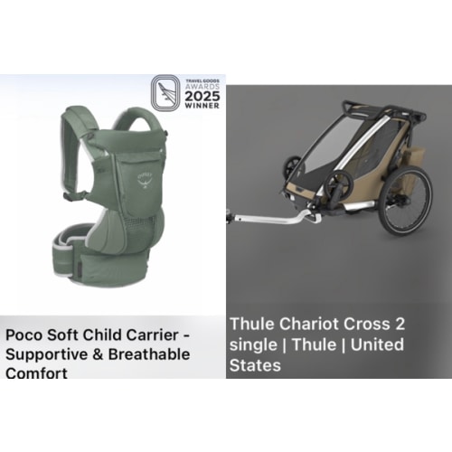 Thule Chariot and Osprey Carrier Fund