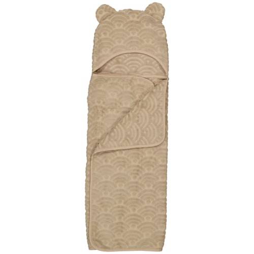 Light Brown Baby Textured Hooded Towel | Best&Less™ Online