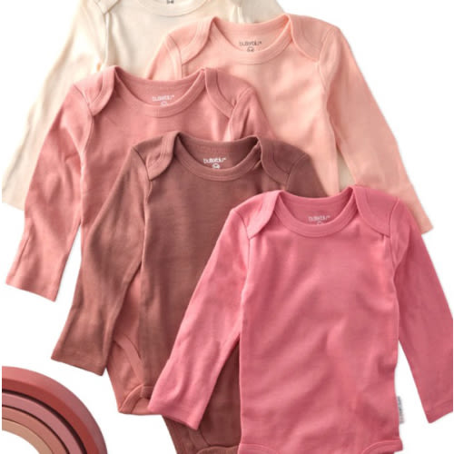 BLAKE 5-Pack Long Sleeve Bodysuits