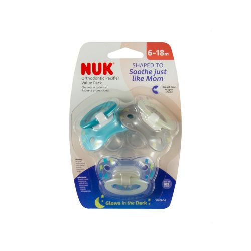 NUK Pacifier Set, Size 2, Size 3