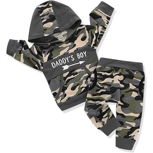 Baby Boy Clothe Boy Outfit Long Sleeve Hoodie Sweatshirt Pants