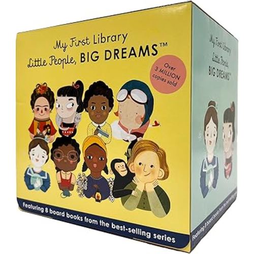 My First Library: Little People, Big Dreams, 8 Books Collection