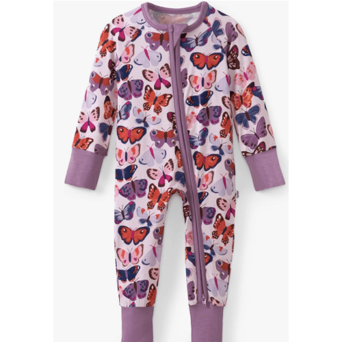 Little Sleepies Pajamas for Baby Boys & Girls, Viscose from Bamboo Baby Pajamas, Sleepers, 2-Way Zipper PJs