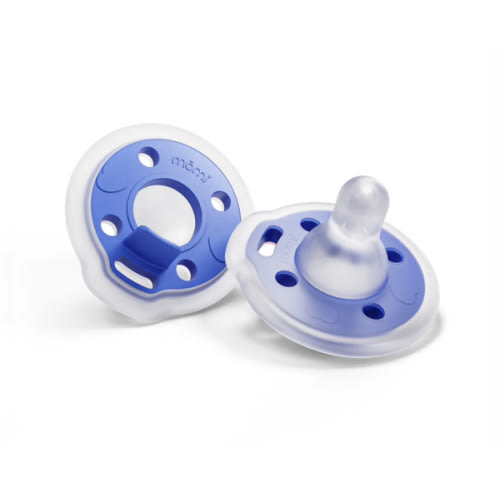 babypace breast-like pacifier 2-set - seashell | mōmi