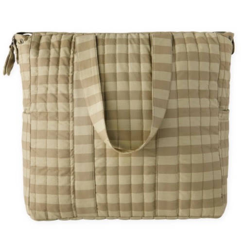Convertible Diaper Bag- Moss Stripe
