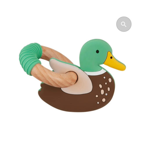 Mallard Silicone Ring Teether