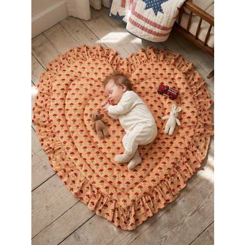 Baby Heart-Shaped Playmat