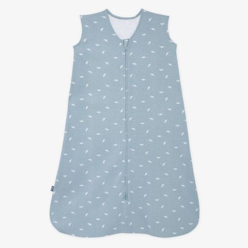 HALO Sleepsack Cotton Wearable Blanket - Birds - L: Infant Sleepwear, 0.5 TOG, V Neck, Front Zipper, Knit