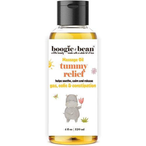 Colic Baby Relief, Baby Gas Relief for Infants Tummy Massage Oil; Gas Passer