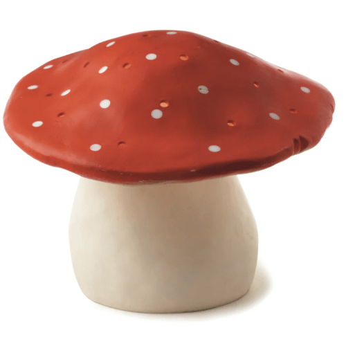 Large Mushroom Lamp - Red