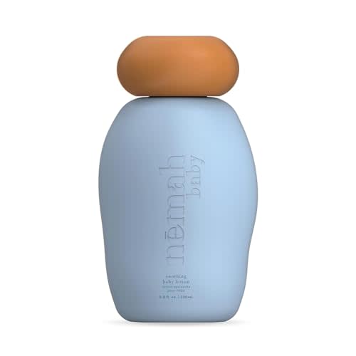Nemah Baby Lotion, Baby Moisturizer For Sensitive Skin, Lotion For Newborn And Toddlers, With Chamomile Aloe Vera Jojoba Oil, Lightweight Non-Greasy, Fast Absorbing, Vegan & Cruelty Free, 9.8 Fl Oz