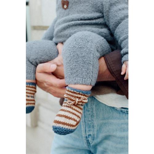 TEDDY BEAR PATCH KNIT JUMPSUIT - Mid-blue | ZARA United States