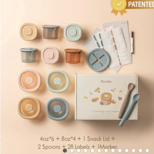 Silicone Baby Food Containers