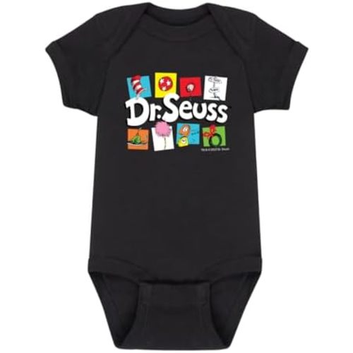 HYBRID APPAREL Dr. Seuss - Icon Squares - Infant One Piece