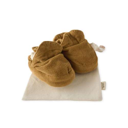 Corduroy Bootie - Ochre
