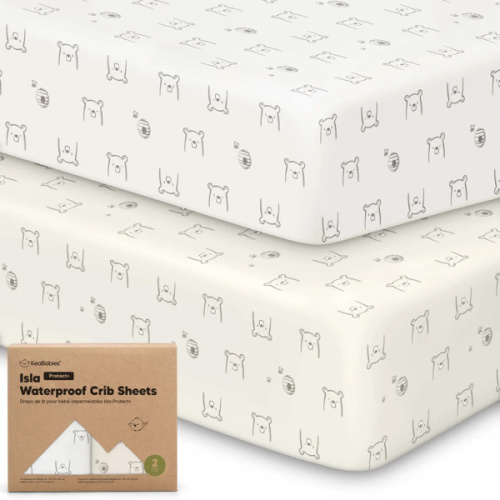 Fitted Crib Sheet For Baby Nursery Cot | KeaBabies