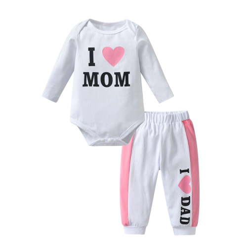 Newborn Infant Baby Girl Clothes Long Sleeve Romper Pants Headband headband Outfits Set ( Newborn, White)