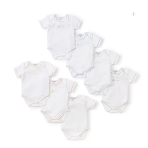 Days of the Week Boys Bodysuit Set