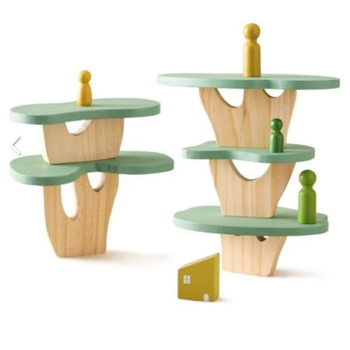 Montessori Wooden Stacking Block Toys