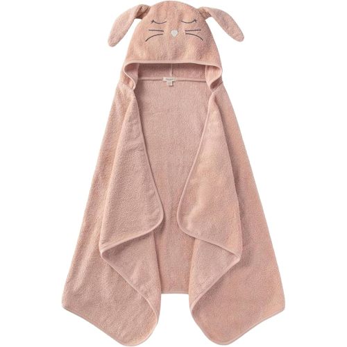 Burt's Bees Baby Toddler Hooded Animal Character Towels Organic Cotton, Unisex Bath Essentials, Soft Nursery Towel for Kids