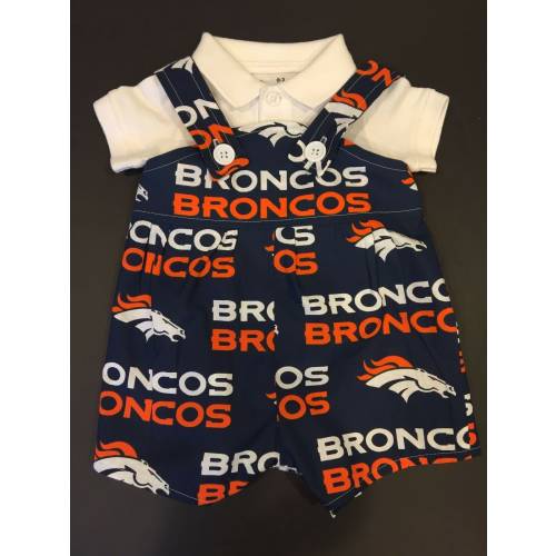 Broncos Football Boys Jumper Overalls * You Choose the Size *