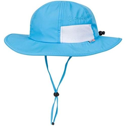 SwimZip Wide Brim Sun Hat | UPF 50+ Protection for Baby, Toddler, and Kids
