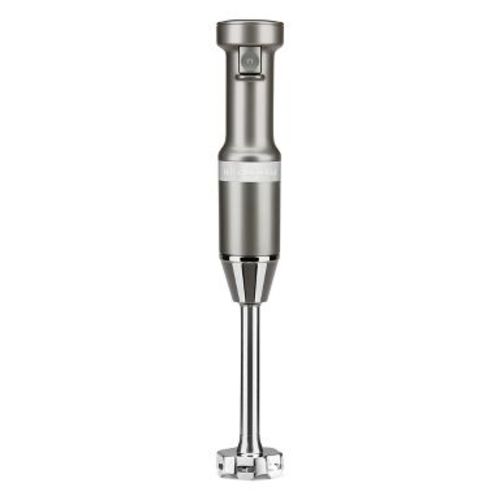 KitchenAid Corded 3-Speed Hand Blender Contour Silver: Immersion Handheld Blender, Dishwasher-Safe, 180W