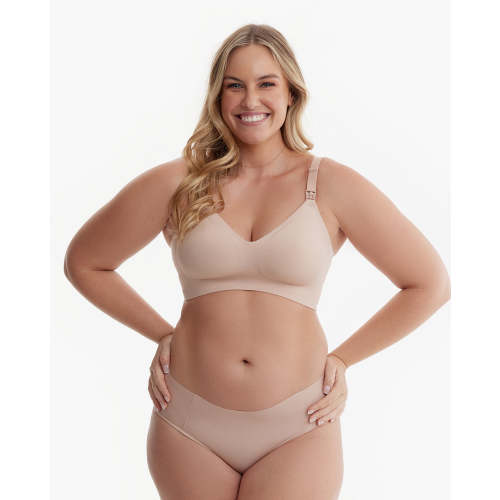 Ultra Soft Seamless Nursing Bra YN21 | Momcozy