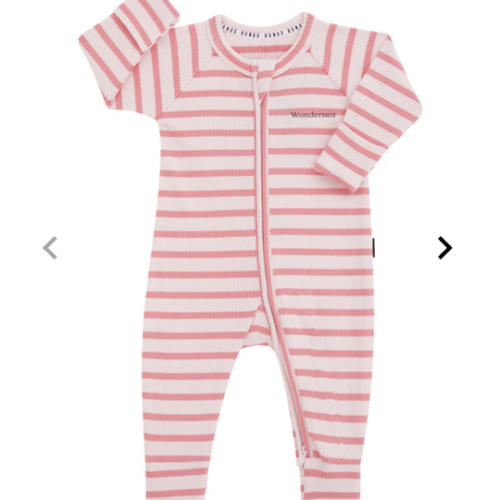 Bonds Wide Needle Rib Zippy | Baby Baby Coverall | BWJHA