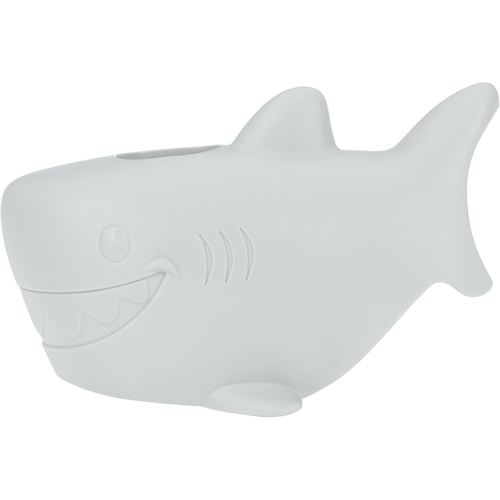 Nuby Bathtub Safety Spout Guard - Compatible with Most Standard Faucets - Bath Toys - Shark