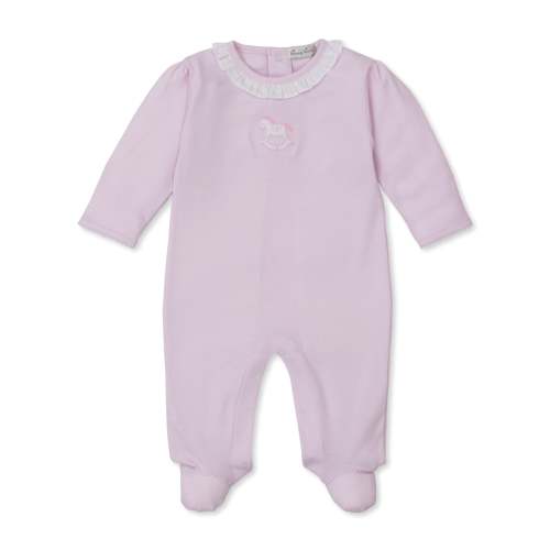 Riding Rockers Footie - Pink