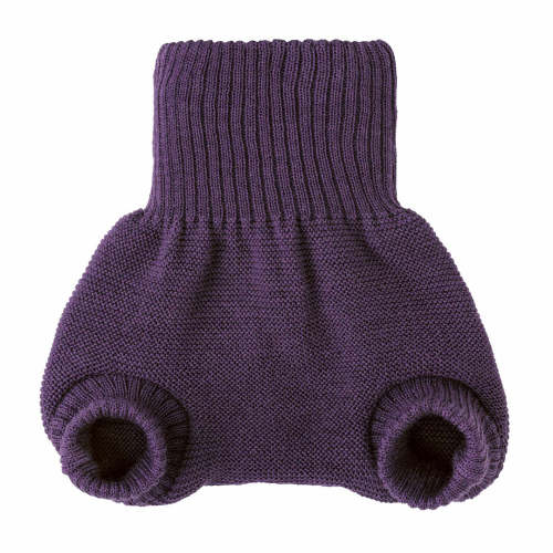 Aubergine Disana Wool Pull-On Cover