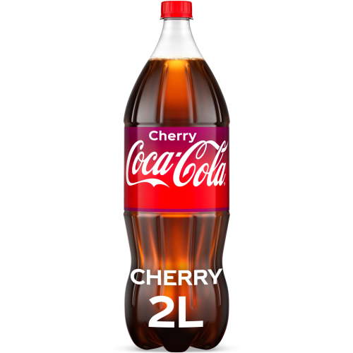 Coca-Cola Cherry Soda Pop, 2 Liter Bottle