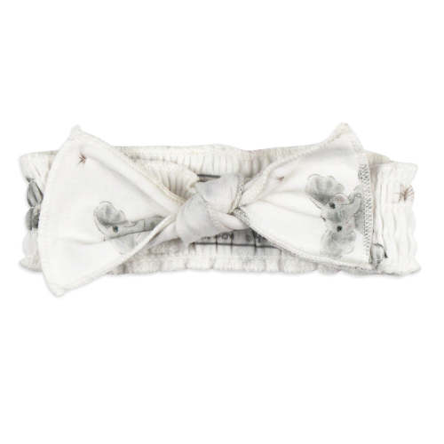 Baby Elephant | Organic Smocked Headband 0-12m
