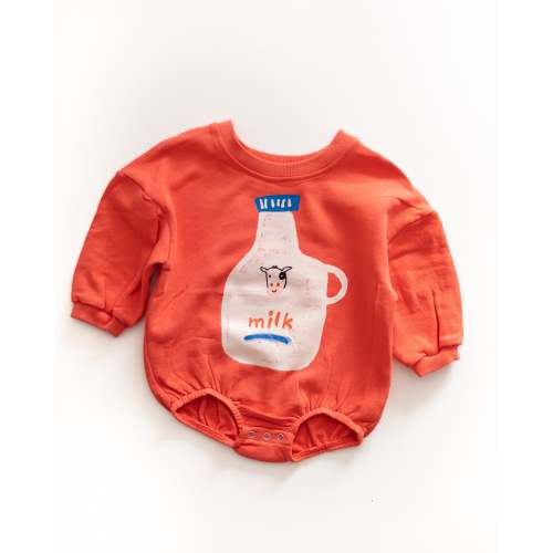 puff romper – Pigeon said please