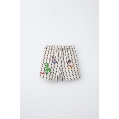 TOY STORY © DISNEY PIXAR SHORTS - Ecru / Brown | ZARA United States