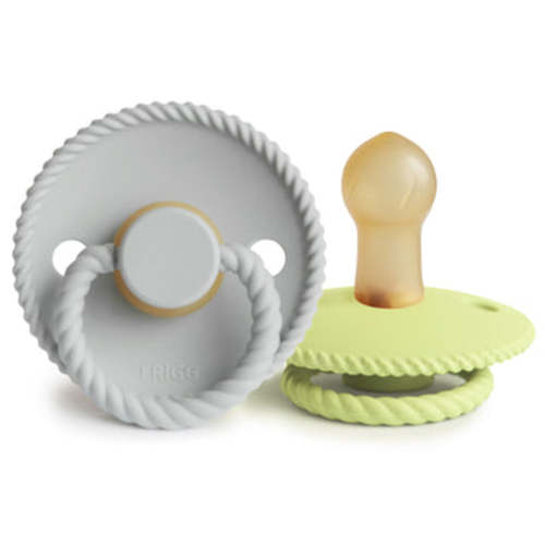 FRIGG Rope Natural Rubber Pacifier 2-Pack – Mushie