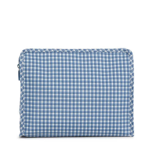 Large Roadie Pouch- Rodeo Check Indigo – VACE