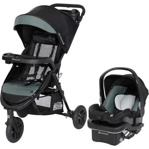 Baby Trend Passport Seasons All-Terrain Travel System, Madrid Green