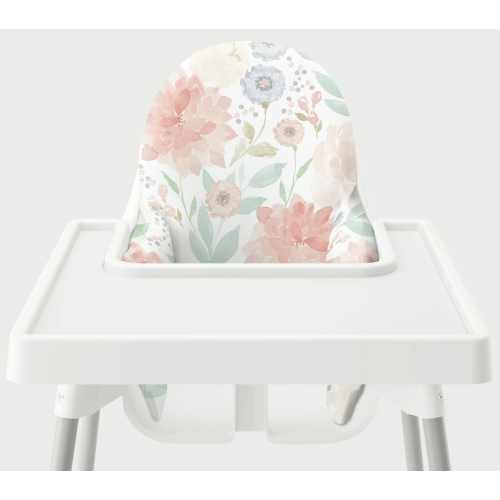 Highchair Cushion Cover - Darling Dahlia – Yeah Baby Goods