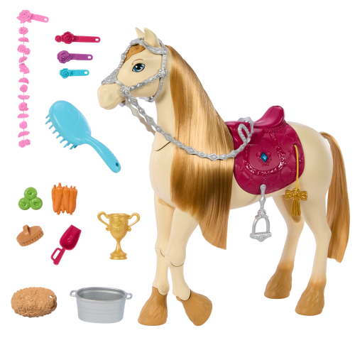 Barbie Mysteries The Great Horse Chase Interactive Toy Horse with 20+ Sounds and Accessories