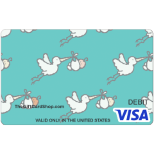 Visa® Storks Green Gift Card