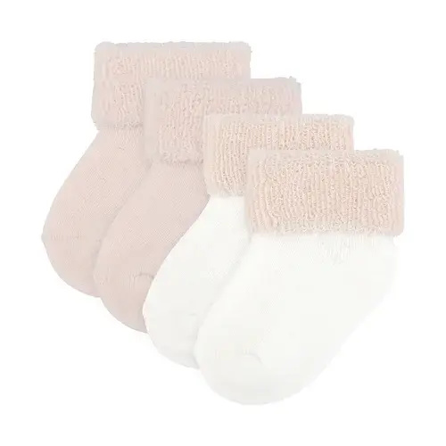 4baby Socks 2 Pack Pink | Baby Bunting AU
