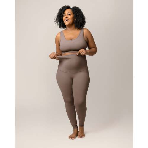 Grow with Me™ Maternity & Postpartum Legging | Taupe - Kindred Bravely