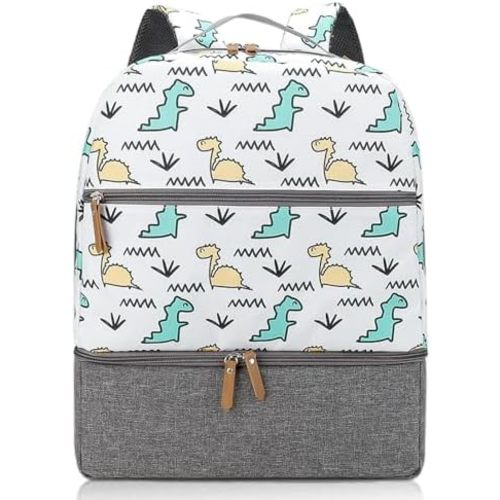 Village of Many Toddler Diaper Bag Backpack – Large Insulated Food/Milk Compartment, Lightweight, Waterproof, Padded Straps, Multi-Pocket, Easy-Clean & Durable – Ideal for Daycare & Travel